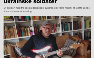 Jan ofrer specielle guitarer for ukrainske soldater